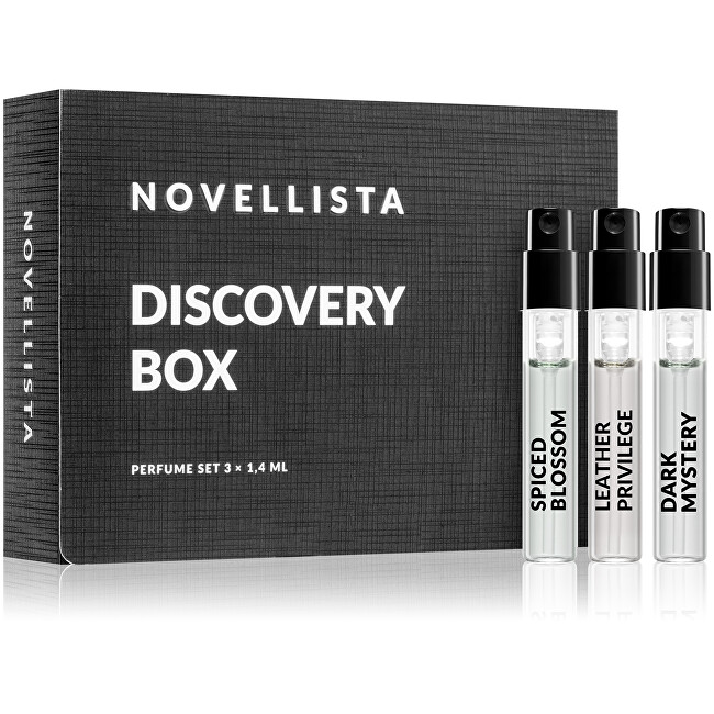 Novellista Novellista Black Discovery Set - 3 x 1,4 ml 4ml kvepalų mėginukas Unisex