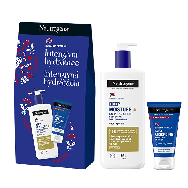 Neutrogena Body care gift set Intensive hydration Moterims