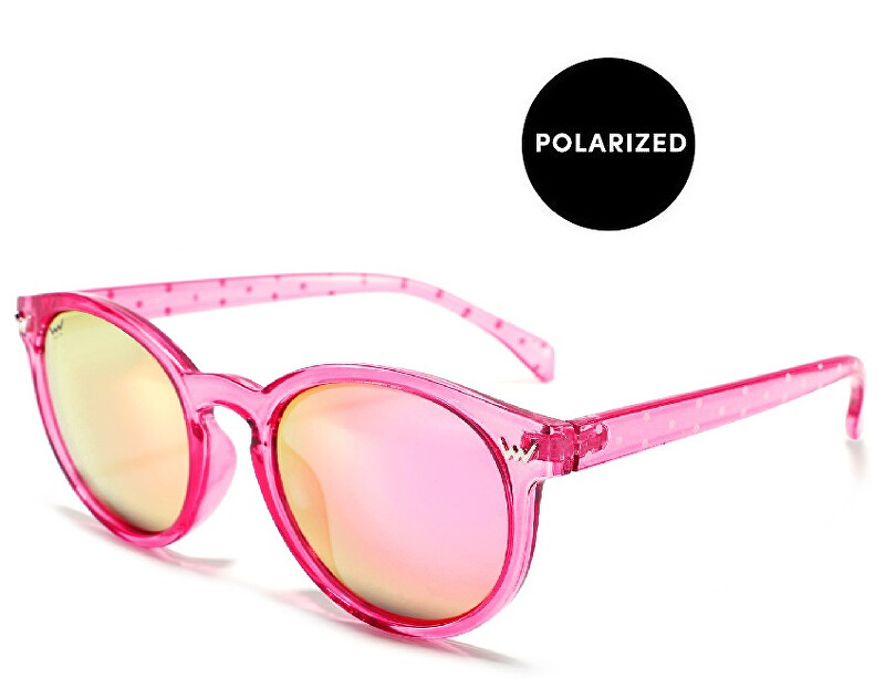 Vuch Polarizačn&iacute; slunečn&iacute; br&yacute;le Foxy Dotty Pink akiniai nuo saulės