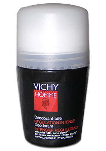 Vichy Ball deodorant for men Homme Deo Roll-On Intense Regulation 50 ml 50ml Kvepalai Vyrams