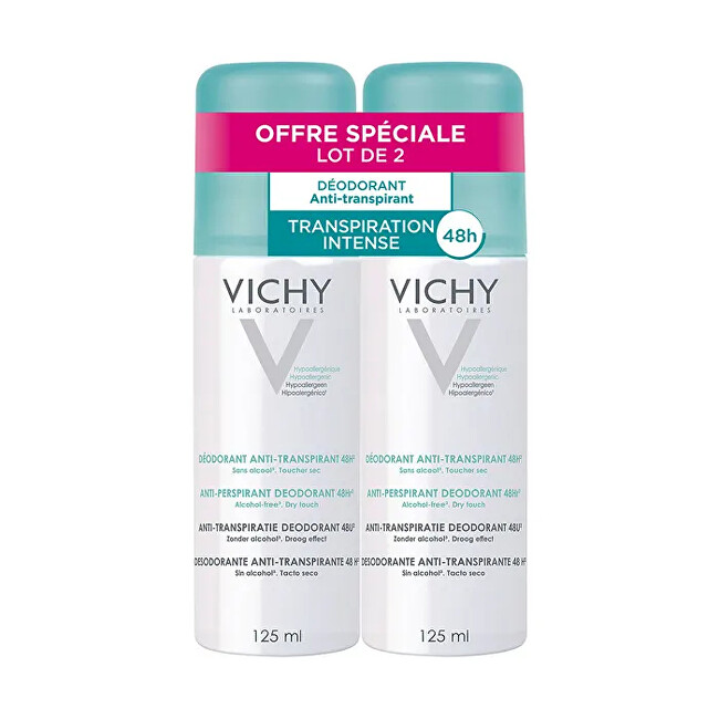 Vichy Antiperspirant spray set 2 x 125 ml 125ml dezodorantas