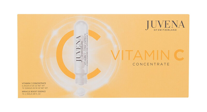 Juvena Vitamin C skin serum (Concentrate) 7 x 2.5 ml 2.5ml vietinės priežiūros priemonė