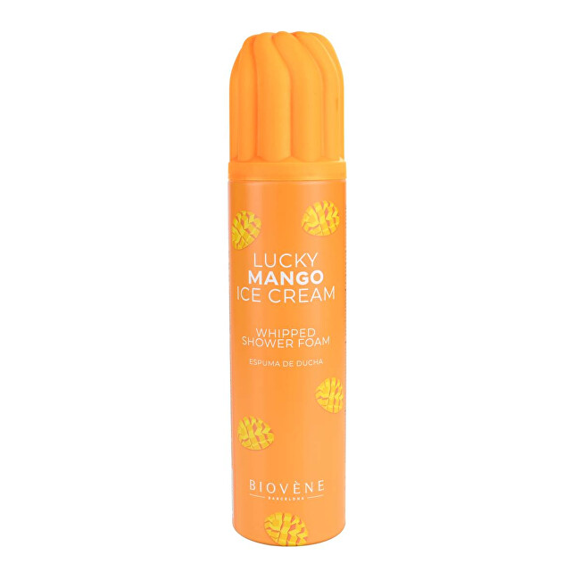 Biovene Lucky Mango Ice Cream Whipped Shower Foam 250 ml 250ml Moterims