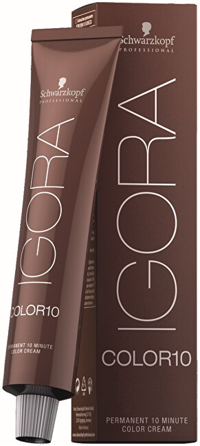 Schwarzkopf Professional 10-minute permanent hair color Igora Color 10 (Permanent 10 Minute Color Cream) 60 ml 5-12 plaukų dažai