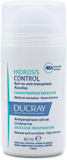 Ducray Hidrosis Control Roll-On Antiperspirant Roll-On 40 ml 40ml dezodorantas