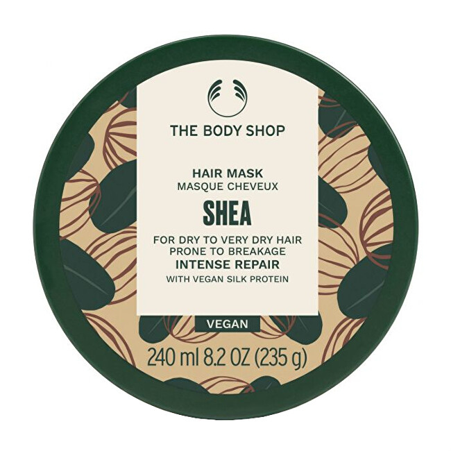 The Body Shop Renewing hair mask Shea ( Hair Mask) 240 ml 240ml atstatomoji plaukų priežiūros priemonė