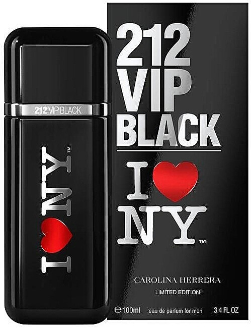 Carolina Herrera 212 VIP Black I Love NY Limited Edition - EDP 100ml Kvepalai Vyrams EDP