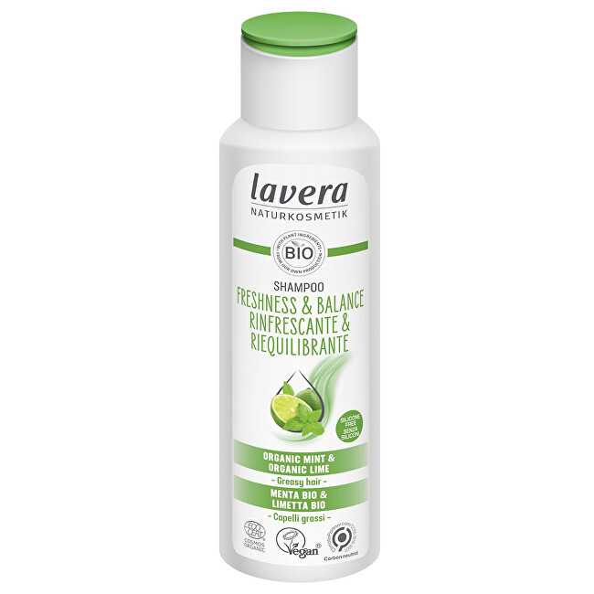 Lavera lavera Šampon Freshness & Balance 250 ml 250ml šampūnas