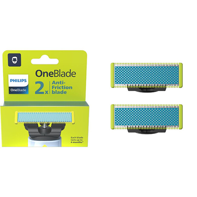 Philips OneBlade QP225/50 replacement blades skustuvas