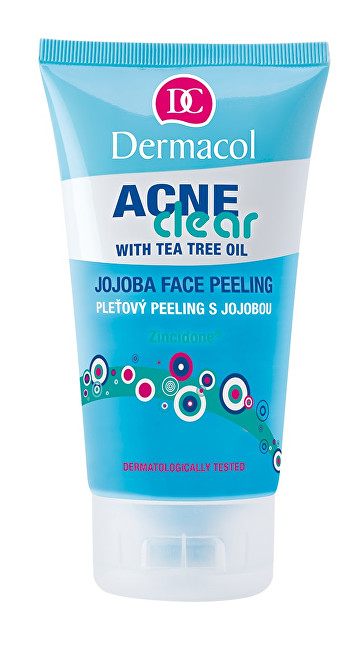 Dermacol Acneclear Jojoba Facial Peeling (Face Peeling) 150 ml 150ml makiažo valiklis