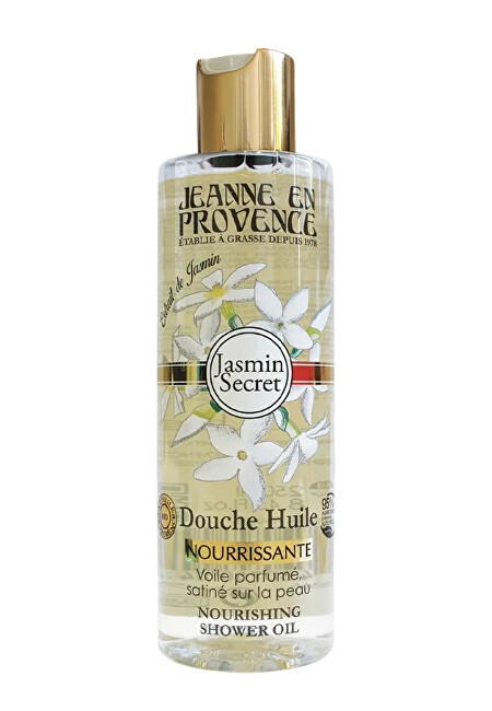 Jeanne En Provence Jasmin Secret - shower oil 250ml Moterims
