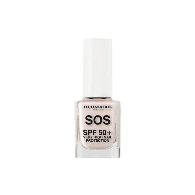 Dermacol SOS Protective nail polish SPF 50+ Nail Protection 11 ml 11ml priemonė nagams
