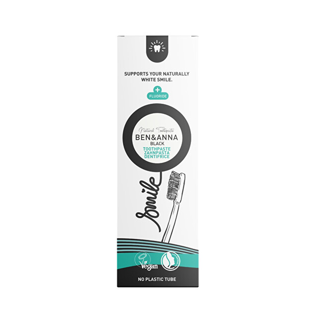 BEN & ANNA Black Natural Toothpaste 75 ml 75ml dantų pasta