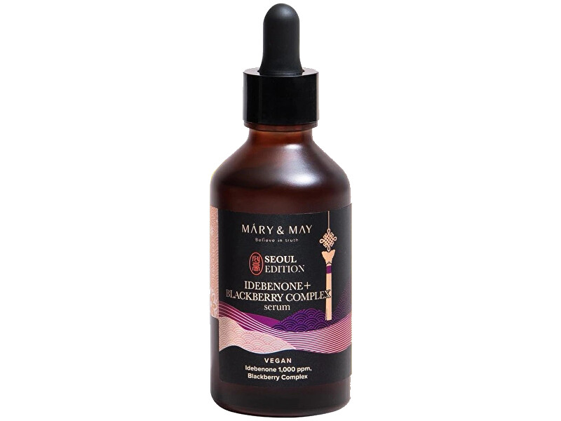 MARY & MAY Skin serum Idebenone + Blackberry Complex Serum 80 ml 80ml Veido serumas