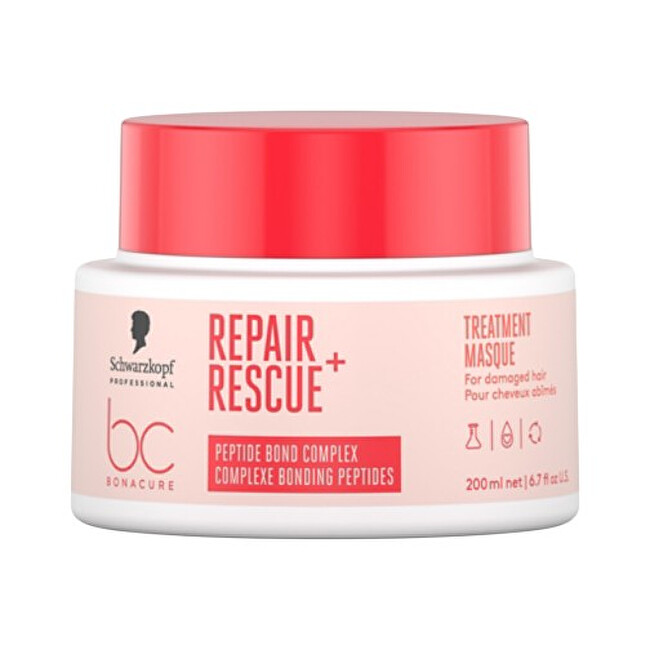 Schwarzkopf Professional Repair Rescue+ Treatment 200ml &scaron;ampūnas