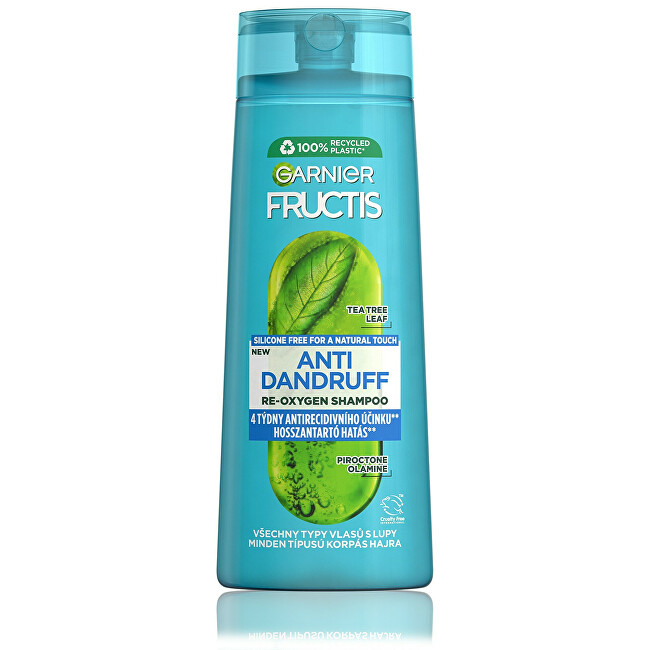 Garnier Fructis Antidandruff Cleansing Shampoo for All Hair Types with Dandruff (Re-Oxygen Shampoo) 250ml šampūnas
