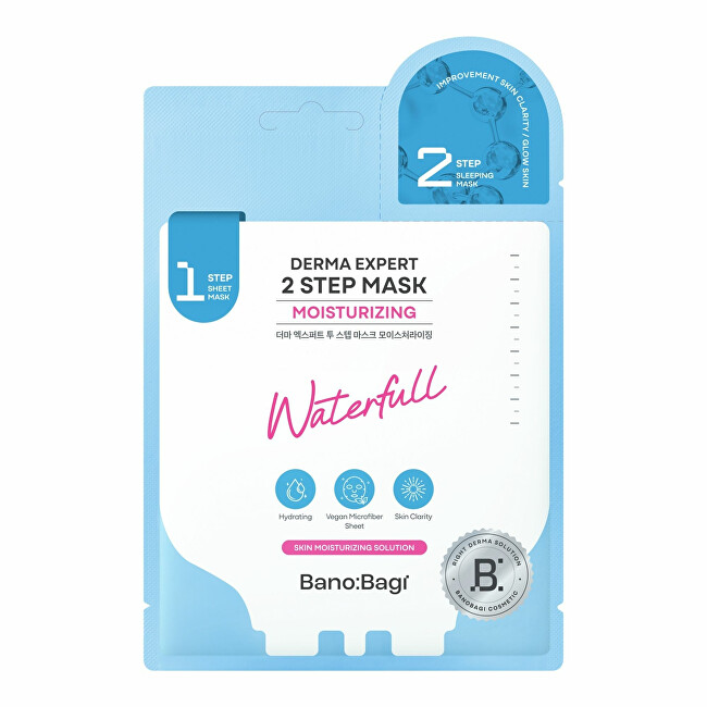 BANOBAGI Derma Expert Moisturizing Two-Step Mask (2 Step Mask) 25+2 g Moterims
