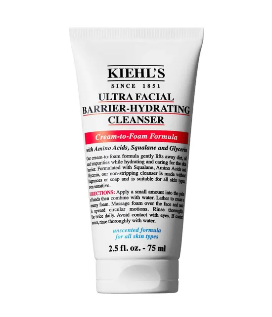 Kiehl's Ultra Facial Barrier-Hydrating Cleanser 150ml makiažo valiklis