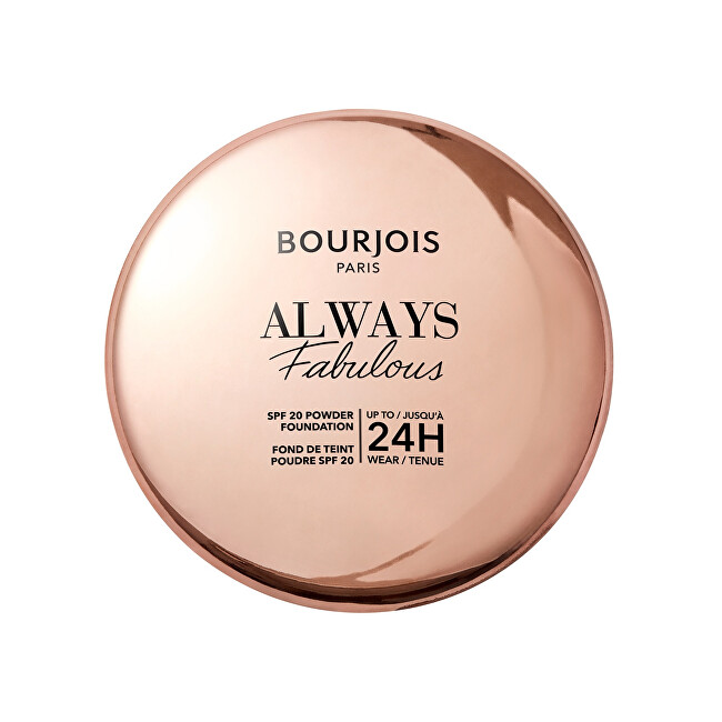 Bourjois Compact make-up SPF 20 Always Fabulous Powder Foundation 7 g 115 Golden Ivory makiažo pagrindas