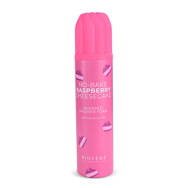 Biovene No-Bake Raspberry Cheesecake Whipped Shower Foam 250 ml 250ml Moterims