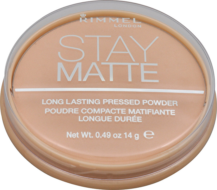 Rimmel Mattifying powder compact Stay Matte 14 g 009 Amber Moterims