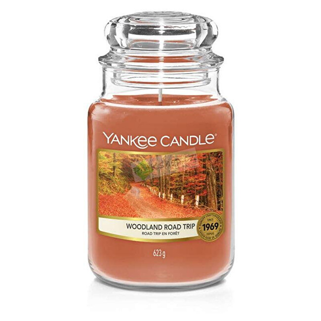 Yankee Candle Aromatic candle Classic large Woodland Road Trip 623 g Kvepalai Unisex