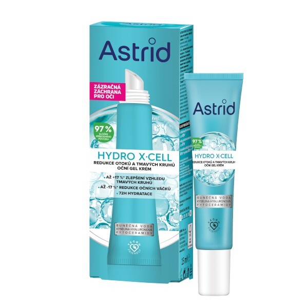 Astrid Eye gel cream against puffiness and dark circles Hydro X-Cell 15 ml 15ml Moterims