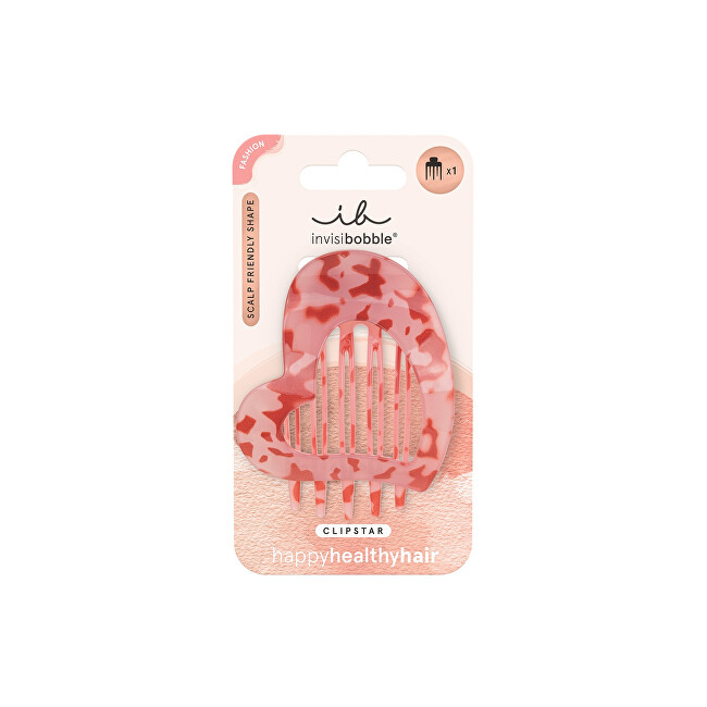Invisibobble Clipstar Lovers Hug Hair Clip plaukų aksesuaras Invisibobble Clipstar Lovers Hug Hair Clip plaukų aksesuaras
