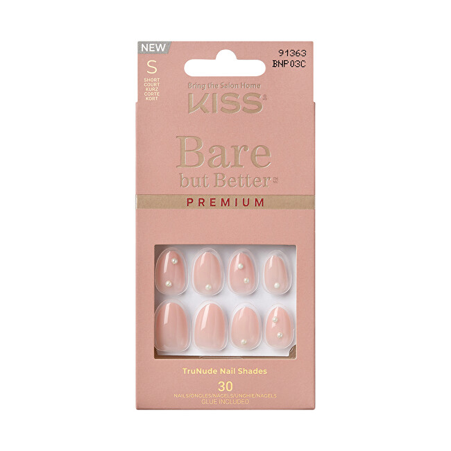 Kiss Bare-But-Better Premium Nails - Slay 30 pcs priemonė nagams