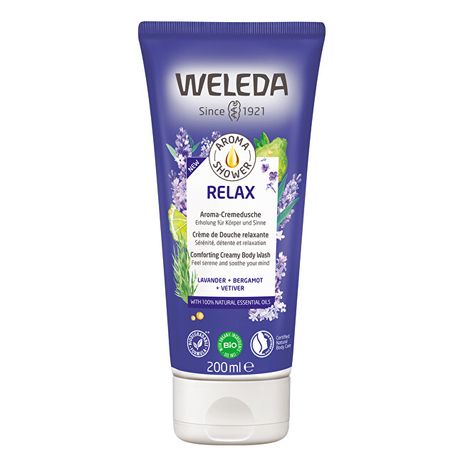 Weleda Aroma Shower Relax ( Comfort ing Creamy Body Wash) 200 ml 200ml Moterims