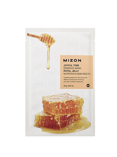 Mizon 3D mask with joyful joy and honey Joyful Time (Essence Mask Royal Jelly) 23 g Moterims