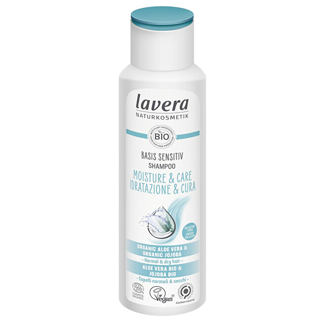 Lavera lavera Basis Šampon Moisture & Care 250 ml 250ml šampūnas