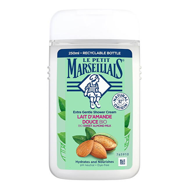 Le Petit Marseillais Cream shower gel BIO Sweet Almond Milk Shower Cream 250ml Moterims