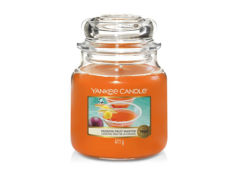 Yankee Candle Aromatic candle Classic medium Passion Fruit Martini 411 g Kvepalai Unisex