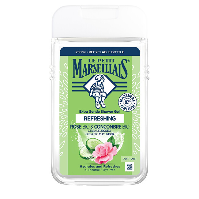 Le Petit Marseillais Bio Rose & Bio Cucumber Shower Gel 250ml Moterims