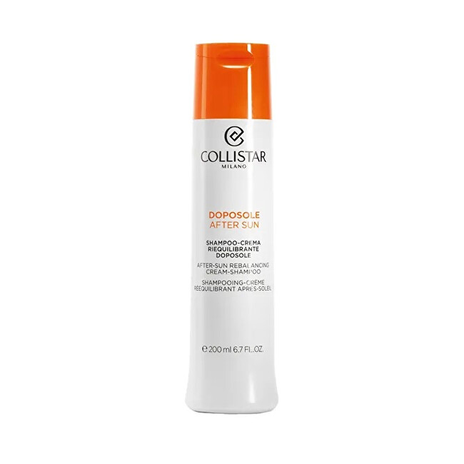 Collistar Shower cream shampoo after sunbathing ( After Sun Cream Shampoo) 200 ml 200ml priemonė po deginimosi
