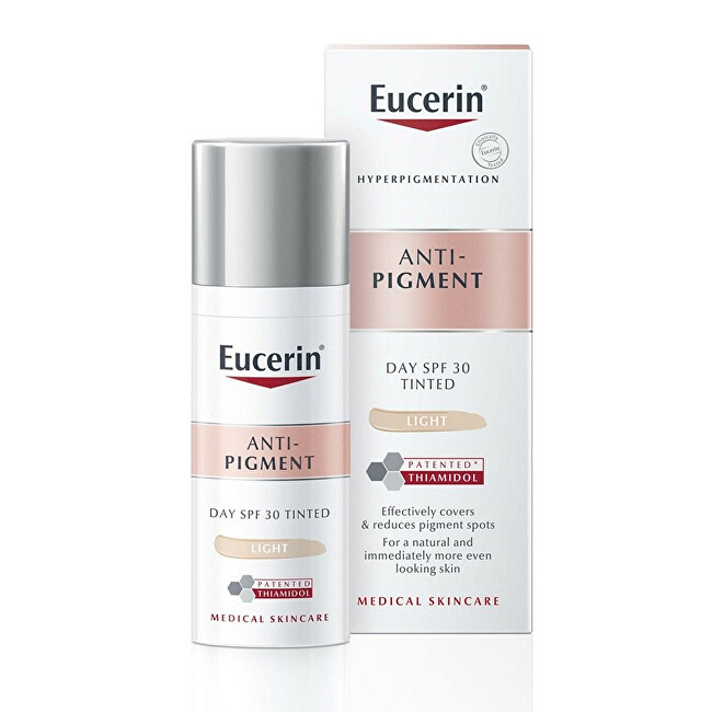 Eucerin Daily tinted cream SPF 30 Antipigment (Tinted Cream) 50 ml Light veido apsauga
