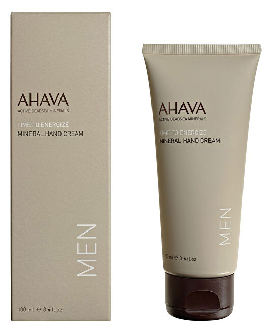 AHAVA Hand cream for men Time to Energize (Mineral Hand Cream) 100 ml 100ml Moterims