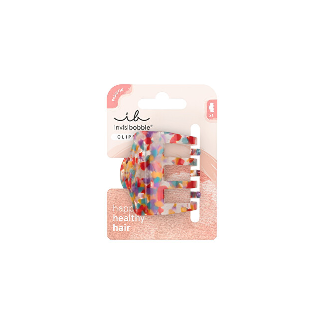Invisibobble Clipstar Confetti Spark M hair clip plaukų aksesuaras Invisibobble Clipstar Confetti Spark M hair clip plaukų aksesuaras