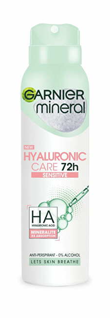 Garnier Mineral Hyaluronic Ultra Care antiperspirant spray (Antiperspirant) 150 ml 150ml dezodorantas