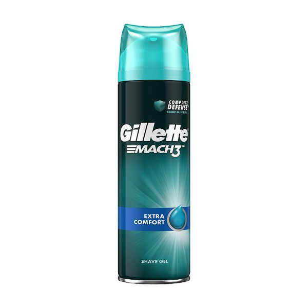 Gillette Mach3 Extra Comfort Soothing Gel (Shave Gel) 200 ml 200ml priemonė skutimuisi