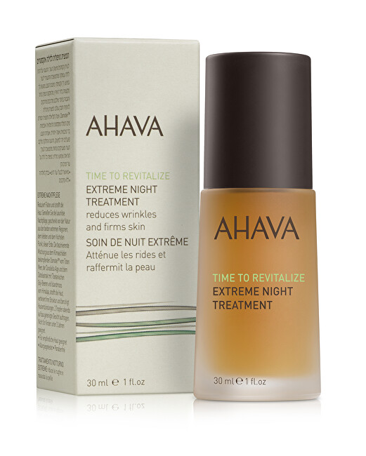 AHAVA Extremely rejuvenating night care Time to Revita lize ( Extreme Night Treatment) 30 ml 30&nbsp;ml vietinės priežiūros priemonė
