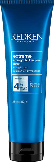 Redken Extreme Regenerating Hair ( Strength Builder Plus Mask) 250ml atstatomoji plaukų priežiūros priemonė