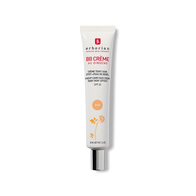Erborian BB krém SPF 20 (BB Creme Make-up Care Face Cream) 40 ml Dore 40ml CC kremas
