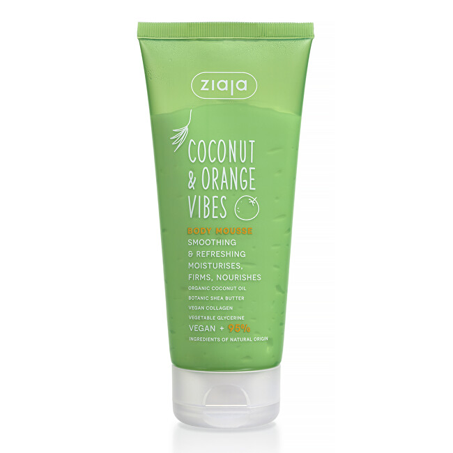Ziaja Coconut & Orange Body Mousse 200 ml 200ml Moterims