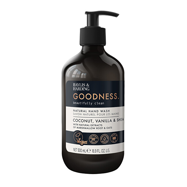 Baylis & Harding Liquid hand soap Goodness Coconut, Vanilla & Shea Hand Wash 500 ml 500ml Moterims