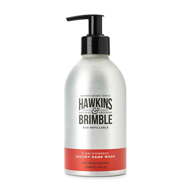 Hawkins & Brimble Liquid hand soap with the scent of elemi and ginseng Elemi & Ginseng (Luxury Hand Wash) 300 ml 300ml Unisex