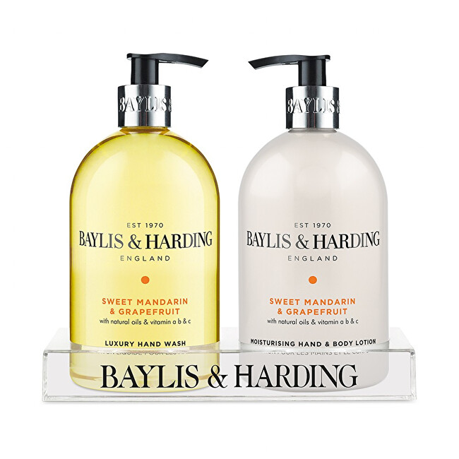 Baylis & Harding Gift set Mandarin & Grapefruit 2 x 500 ml 500ml Moterims