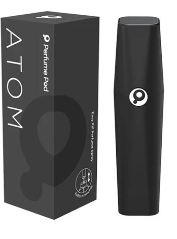 Travalo Pod Atom - plniteln&yacute; flakon 5 ml (čern&yacute;) 5ml Kvepalai Unisex