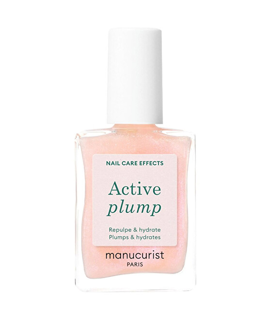 Manucurist Active Plump filling and nourishing nail polish 15 ml 15ml nagų lakas Manucurist Active Plump filling and nourishing nail polish 15 ml 15ml nagų lakas